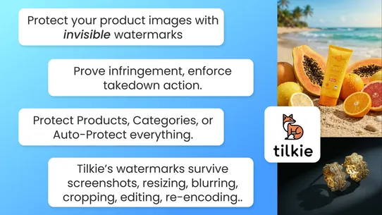 Tilkie ‑ Image Protection screenshot