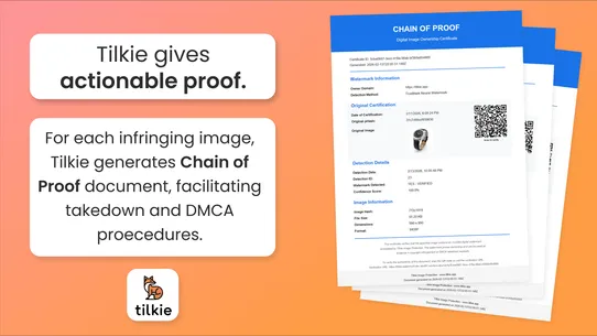 Tilkie ‑ Image Protection screenshot