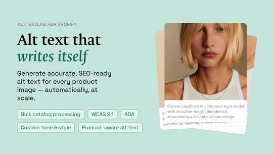 AltTextLab – AI Alt Text &amp; SEO screenshot