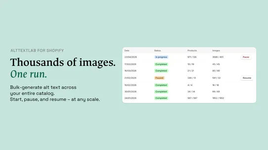 AltTextLab – AI Alt Text &amp; SEO screenshot
