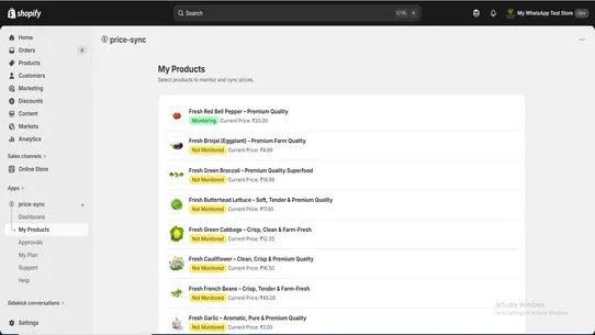 PriceSync By Jalpi screenshot