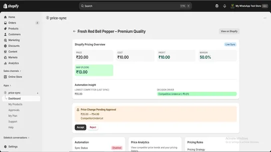 PriceSync By Jalpi screenshot