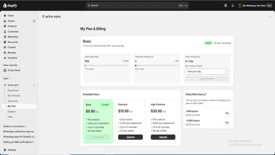 PriceSync By Jalpi screenshot