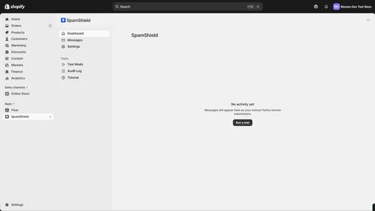 SpamShield screenshot