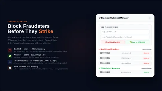 TrueCOD ‑ COD Fraud Protection screenshot