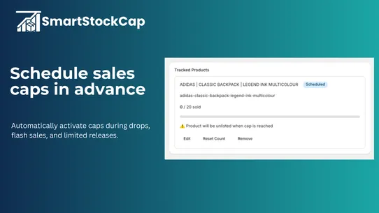 SmartStockCap screenshot