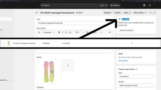 Hide Out of Stock Products screenshot