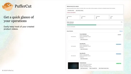 PufferCut screenshot