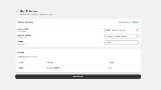 TrackShip: Bulk Tracking screenshot
