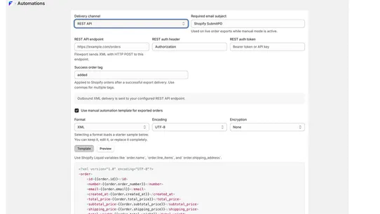 Flowport screenshot
