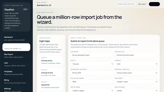 FlowPort screenshot