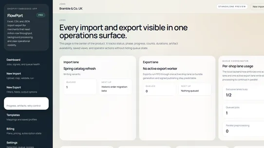 FlowPort screenshot