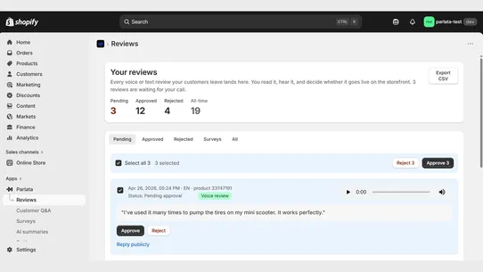 Parlata AI screenshot