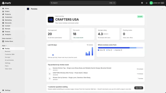 Parlata AI screenshot