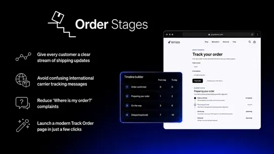 OrderStages screenshot