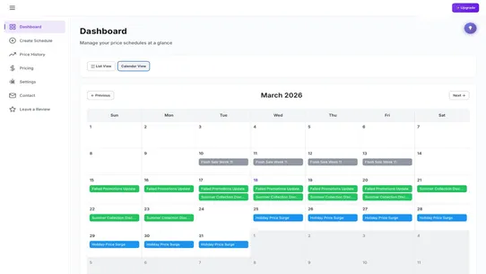 5P Auto Price Scheduler screenshot