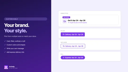 Arrively by Win‑Win Apps screenshot