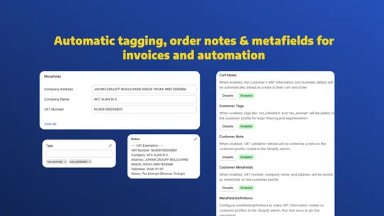 EU VAT Tax Exemption By DApps screenshot