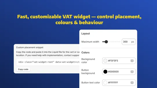 EU VAT Tax Exemption By DApps screenshot