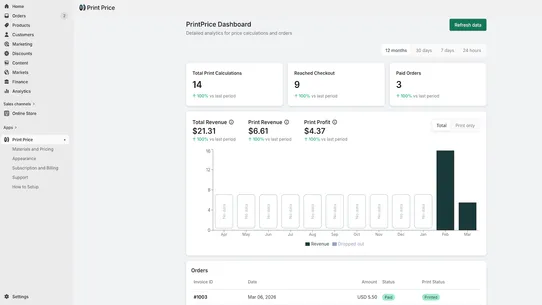 PrintPrice ‑ Easy 3d printing screenshot