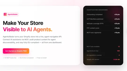 AgenticRadar AI – MCP Server screenshot