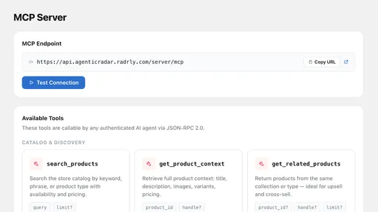 AgenticRadar AI – MCP Server screenshot