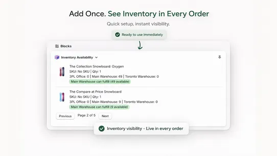 OrderSight Inventory Insights screenshot