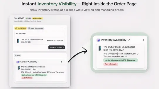 OrderSight Inventory Insights screenshot