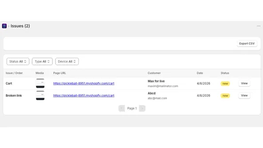 IssueHub screenshot