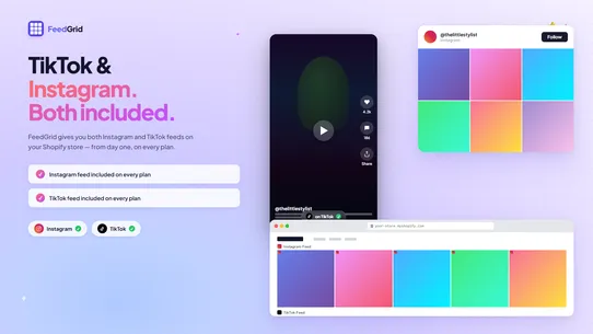 FeedGrid — Instagram &amp; TikTok screenshot