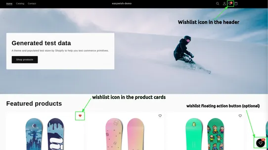 EasyWish ‑ Wishlist screenshot