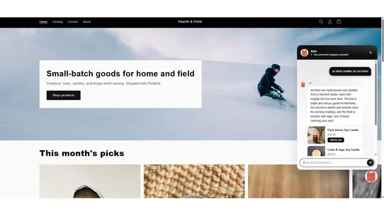 Ario — AI Shopping Assistant screenshot