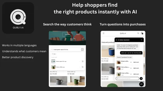 Qubly — AI Search &amp; Assistant screenshot