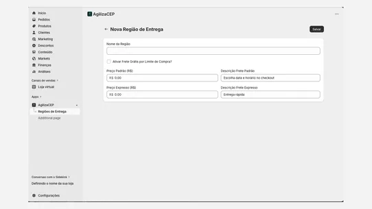 AgilizaCEP screenshot