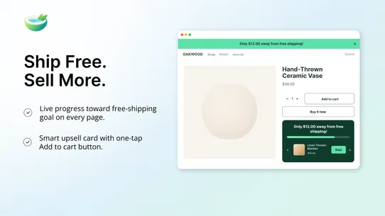 Coco Shipping Upsell screenshot