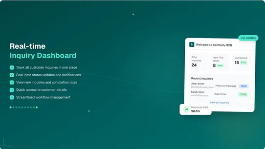 Sectionly: AI B2B Wholesale screenshot