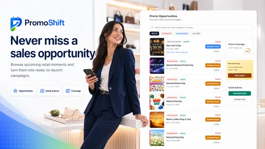 PromoShift ‑ Sale Launches screenshot