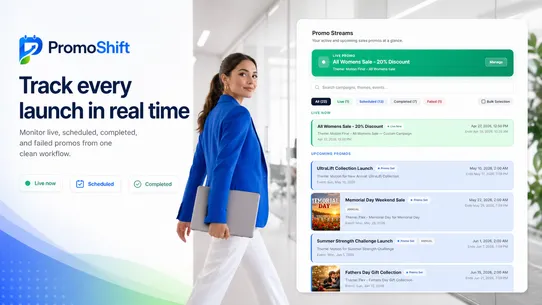 PromoShift ‑ Sale Launches screenshot