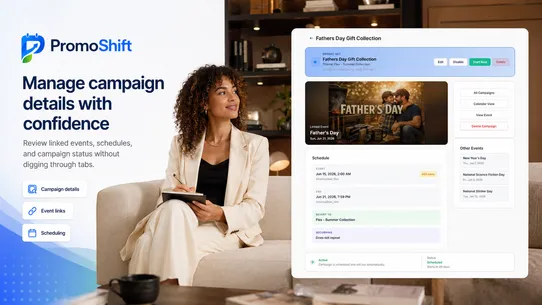 PromoShift ‑ Sale Launches screenshot