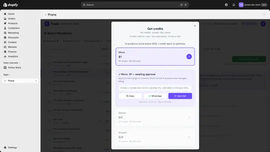 Prana — Be AI Search Ready screenshot