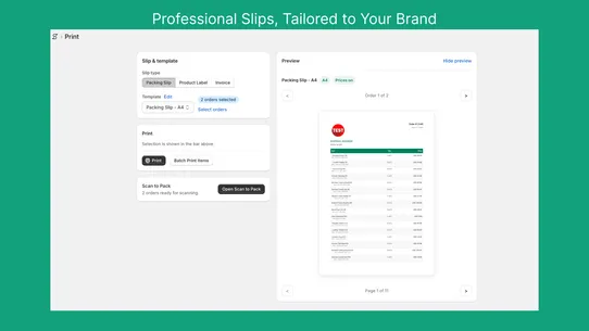 SwiftSlip screenshot
