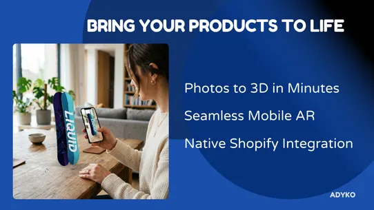 ADYKO: Product Images 3D &amp; AR screenshot