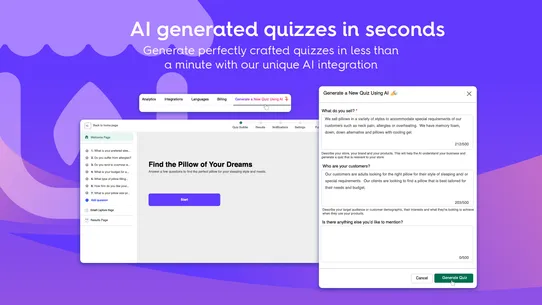 Lantern ‑ Product Quiz Builder screenshot