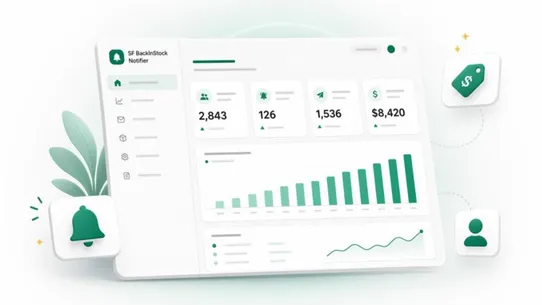 SF BackInStock Notifier screenshot