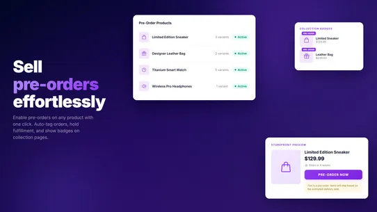 Presold: PreOrder &amp; Restock screenshot