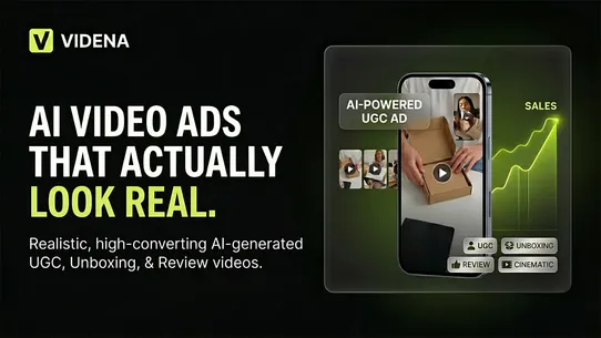Videna AI Product Ads screenshot