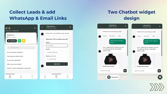 Chatious ‑ 24/7 AI chat + Sale screenshot