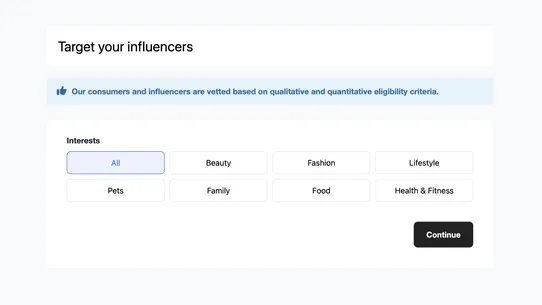 Skeepers Influencer Marketing screenshot