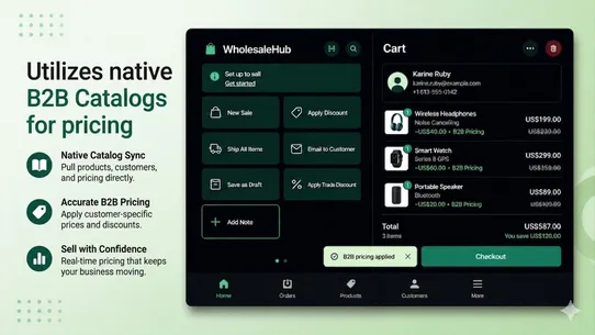 POS2B: Native B2B Prices screenshot