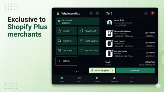 POS2B: Native B2B Prices screenshot
